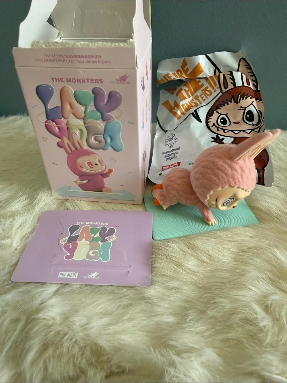 Pop Mart The Monsters Lazy Yoga Series 